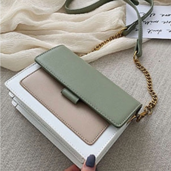 Neutral handbag NWOT Pastels Spring Summer - Picture 10 of 10